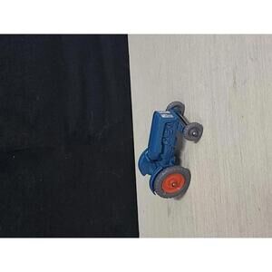 Vintage Matchbox LESNEY No. 72 Fordson Major Blue Tractor Model - 1958